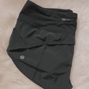 Black Lululemon Speed Up Short 2.5” Inseam